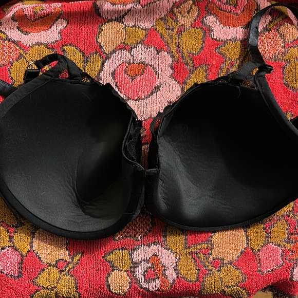 Savage X Fenty Lace Underwire Bra Size 42D Black - Picture 7 of 8